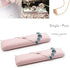 Oirlv Pink Velvet Jewelry Packaging Box Necklace Display Storage Case Necklace Gift Box...