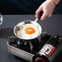 UPKOCH Frying Pan Skillet Non Stick Fry Pan Egg Pan Mini Omelet Pans Stainless Steel Pancake Maker Cookware Chef Pan Kitchen Oil Heating Pan for H...