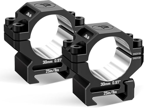 Precision Scope Rings, Precision Lapped Riflescope Mounts for Picatinny Rails...