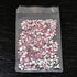 AD Beads 1440 Pieces Mixed Size No Hotfix Glue on Quality Glass Flatback Rhinestones Round Crystal Gems (22 Lt. Rose)...