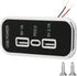 3 Ports 12V RV USB Outlet, PD3.0 USB C & Dual USB A Car Charger Socket Panel Wall Mount with Screws, Automotive USB Power Outlet Fast Charger Adap...