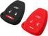 Silicone Key Fob Cover Fit for Chrysler 200 300 PT Cruiser Dodge Charger Magnum Durango Jeep Grand Cherokee Commander Liberty | Car Accessories | ...