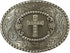 Nocona Women's Rhinestone Cross Belt Buckle Silver One Size...
