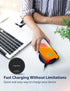 Gigastone 2 Pack Wireless Charger, 15W Max Qi-Certified Fast Wireless Charging Pad, Compatible with iPhone 15/14/13/12/11/X/8 Series, Samsung Gala...