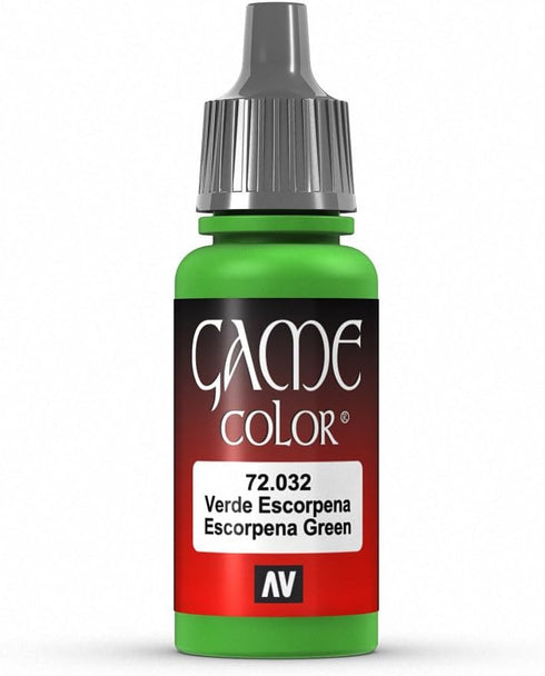 Vallejo Game Color Escorpena Green Paint, 17ml...