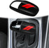auovo Gear Shift Knob Cover Trim for Charger Accessories Challenger 2015-2023 / Durango 2016-2023 (Black-Red)...