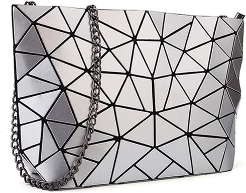 Orita Women Holographic Laser Envelope Clutch Handbag Shoulder Bag Purse...