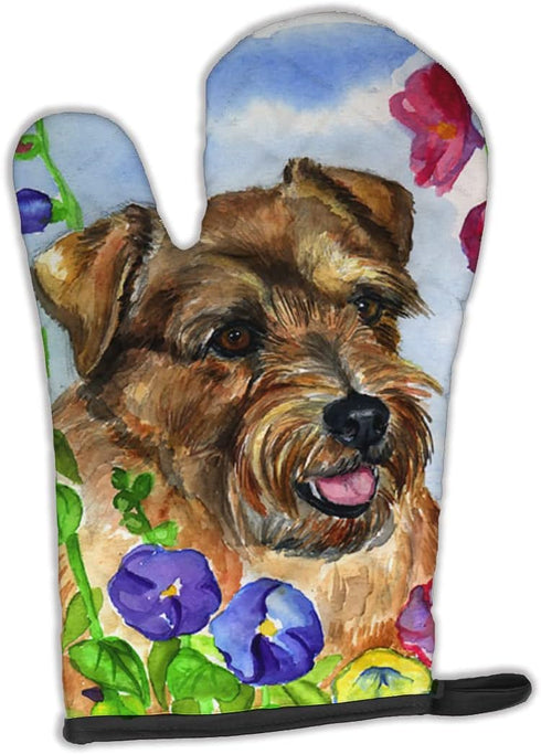 Caroline's Treasures 7035OVMT Norfolk Terrier Oven Mitt Heat Resistant Thick Oven Mitt for Hot Pans and Oven, Kitchen Mitt Protect Hands, Cooking ...