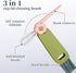 Cup Lid Gap Cleaning Brush, 3 in 1 Multifunctional Insulation Bottle Cleaning Tools Silicone Gap Cup Rim Brush for Bottle Gap Tight Spaces Cup Hom...