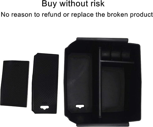 JOJOMARK Compatible with Jeep Wrangler JK and JKU Accessories 2011-2018 Center Console Tray Organizer(Console tray)...