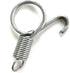 20Pcs Spring Door Latch for Cages Metal Finger Spring Hooks 2 Sizes Multi-Functional Wire Cage Spring Latch Security for Fixing Pet Cage Door Dog ...