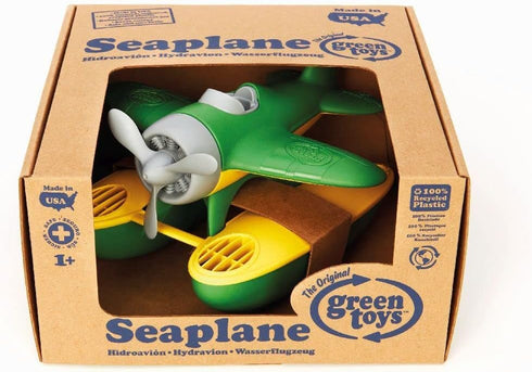 Green Toys Seaplane in Green Color - BPA Free, Phthalate Free Floatplane for Improving Pincers Grip. Toys and Games ,9 x 9.5 x 6 inches...
