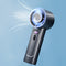 Turbo Portable Handheld Fan, Speed(1-100) Adjustable Mini Portable Fan, 4000mAh Battery Rechargeable Personal Mini Fan, Small Handheld Fan with Di...