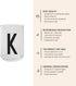 Design Letters Drinking Glasses 11 Oz | Monogrammed Gifts for Men | Tumbler Glass in Scandinavian Design | Engraved Whiskey Glasses | Initial Rock...