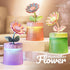 Home Humidifier,260mlCool Mist Humidifier,essential oil diffusers,2 in 1 Portable LED Air Humidifier Desk Lamp,USB Rechaegable Eternal Flower Humi...