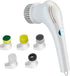 Electric Scrubber, Handheld Cleaning Brush, Includes 5 Replaceable Heads, Bathroom, Kitchen, Floor, Dish, Shoe, Glass - Multifunctional Home Acces...