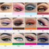 Coloured Eyeliner,Matte Liquid Eyeliner Rainbow Colorful Neon Eyeliner Pencil Pigmented Waterproof Smudgeproof Long Lasting Gel Eye Liner Christma...