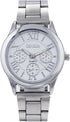 Weicam Women Girls Wholesale 2 Pack Watch Set Roman Numerals Dial with 3 Decorated Small Sub-dials Men Business Stainless Steel Quartz Analog Wris...