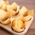 150pcs Tulip Cupcake Liners Natural Baking Cups Muffin Paper Liner Grease-Proof Wrappers for Wedding, Birthday Party, Standard Size, Natural Color...