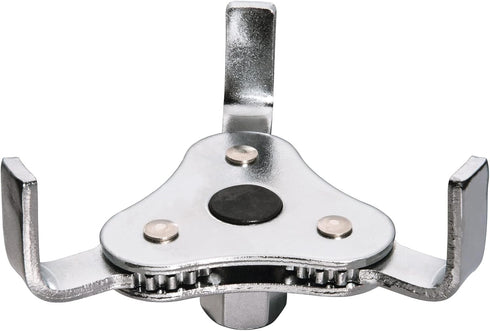 Spurtar Universal Oil Filter Wrench 3 Jaw Adjustable Oil Filter Removal Tool, 2 Way Oil Filter Wrench for Removing Oil Filters from Diameters 2-1/...