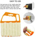 Blind Cleaner Brush , Blinds Dust Shutters , Mini Washable & Removable Window Air Conditioner Duster With 7 Slat Handheld Household Kitchen Cleani...