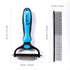Pet Grooming Brush and Metal Comb Double Sided Long Hair Pet Undercoat Cleaner Knotting Comb for Cats for Dogs and Pet Cats Removes Mats and Lint ...