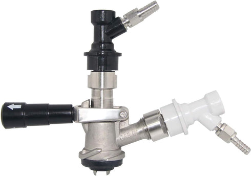 PERA Keg Coupler Adapter Sankey to Ball Lock Quick Disconnect Conversion Kit for Home Brewing...