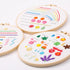 Beginner's Embroidery Stitch Practice Kit, 3 Flora and Fauna Embroidery Kits to Learn 30 Different Stitches, Includes Embroidery Hoop and Floss, w...