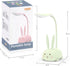 LED Desk Lamp?Mini Cat Night Light, Portable LED Table Light, Cute Foldable USB Rechargeable Reading Light Bedroom Children's Bedside Study (White...