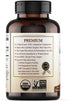 Certified Organic Red Yeast Rice Supplement - 120 Capsules, 2 Month Supply...