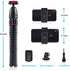 Phone Tripod LINKCOOL 360 Degree Rotation Flexible Tripod Travel Octopus Tripod for iPhone/Smartphone/Ipad/DSLR/Sports Action Camera, with Bluetoo...