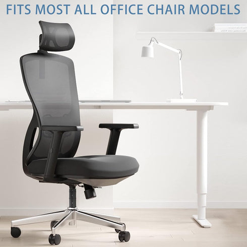Office Chair Hero Fix Attaches Clamps to Large Cylinder Piston Stops Your Chairs Sinking When Computer Hydraulic Lift Has No Gas Stop Replacement...