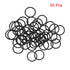 uxcell Nitrile Rubber O-Rings 8mm OD 6mm ID 1mm Width, Metric Sealing Gasket for Automotive Machine Plumbing, Pack of 50...