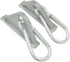 4PCS European Standard 2020 with Hooks Aluminum 6 Slot 56x9.8x27mm Movable Hooks Workbench Mobile Hook Triangle Slider Nylon Hooks Accessories for...