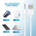 USB DC Cable, 32.7inch USB Cable 5V, 150mA Wire Male to DC 16mm x 2.5mm for Messager,Toys,Replacement DC Charging Cable | USB Charger Cord...