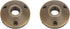Sturdy Cast Brass Surface Mounting Plate Low Voltage Landscape Lighting Accessories Antique Bronze 2pcs...