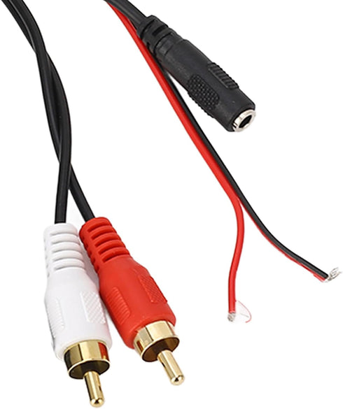 Bluetooth AUX Module 2 RCA Cable Adapter with Hands?Free Microphone...