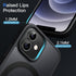 JETech Magnetic Case for iPhone 12 Mini 5.4-Inch Compatible with MagSafe, Translucent Matte Back Slim Shockproof Phone Cover (Black)...