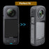 Silicone Case Lens Cap Screen Tempered Film for Insta360 One X3...