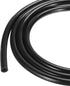 10ft 4mm(0.16") ID x 6.4mm(1/4") OD Silicone Tubing Black Industrial Plastic Tubing Pure Silicone Hoses for Pump Siphoning Draining Irrigation Bre...
