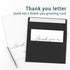 100 Pack A2 Envelopes, Black Envelopes Self Seal, Printable Envelopes for Invitation, Baby Shower, Birthday Party, Wedding, Postcards, Mailing, Gr...