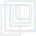 HAND U JOURNEY Universal Clip Frame Square Rectangle Plastic Clip Frame for Embroidery, Quilting, Cross-Stitch, Punch Needle, Silk-Painting-17''x1...