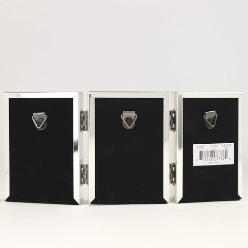Lawrence Frames - 11623T Lawrence Metals Frame, 8.35"L x 3.66"W Triple, Silver...