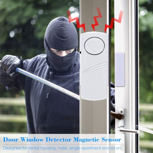 10 Pack, Door Window Alarm, Magnetic Burglar Alert Sensor, Loud Door Alarms for Kids Safety, DIY for Home Security, Office Protection,Shopping Sto...