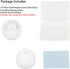 36 Pieces Small Earbud Tips Soft and Comfortable Silicone Earbud Tips Ear Bud Replacement Pieces Silicone Fit Most in-Ear Headphones?Inner Hole 3....