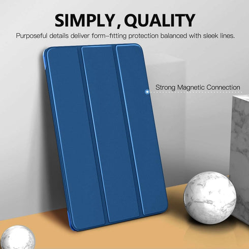 MoKo Case Fit Samsung Galaxy Tab S5e 2019, Ultra Thin Slim Shell Trifold Stand Cover with Frosted Back with Auto Wake & Sleep for Galaxy Tab S5e S...