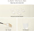 Romanstile Round Waterproof Tablecloth, Stain Resistant Washable Table Cloths Wrinkle Free Polyester Table Covers for Kitchen Dining Party Wedding...