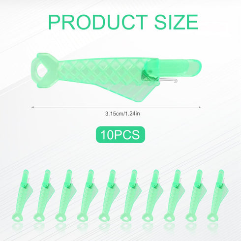 10pcs Fish Mouth Sewing Machine Needle Threader, 2024 New Fish Type Needle Threader Automatic Sewing Needle Threader for Sewing DIY Craft Supplies...