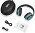 TUINYO Wireless Headphones Over Ear, Bluetooth Headphones with Microphone, Foldable Stereo Wireless Headset- Silver Blue...