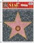 Beistle Walk of Fame Star Peel-N-Place Decoration...